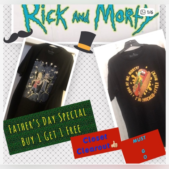 Rick and Morty Other - Special 🤪Today Only 🤪2 Rick and Morty Unisex T-Shirts